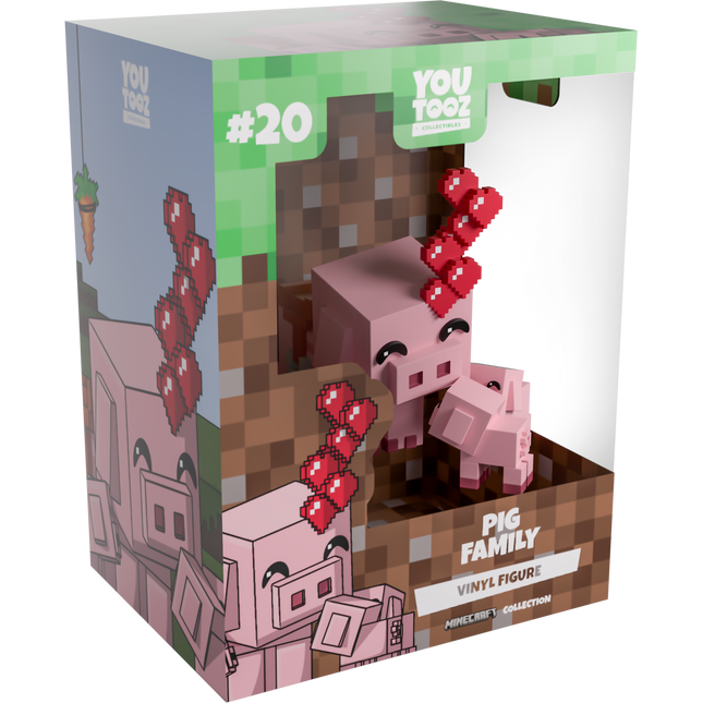 Youtooz: Minecraft: Pig Family (Release Date: 10/26)