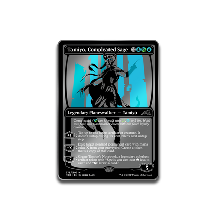 PMTG036 Magic: the Gathering - Limited Edition Kamigawa Neon Dynasty: Tamiyo, Compleated Sage AR Pin