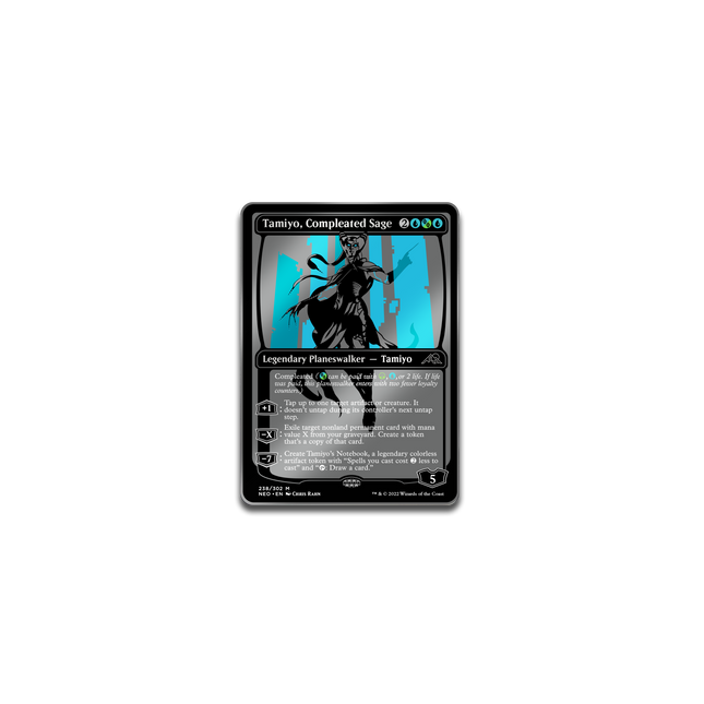 PMTG036 Magic: the Gathering - Limited Edition Kamigawa Neon Dynasty: Tamiyo, Compleated Sage AR Pin