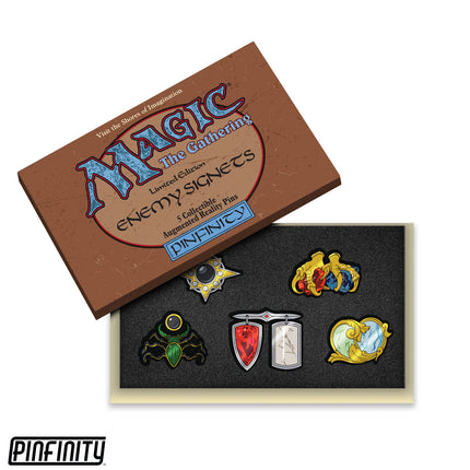 PMTG021 + PMTG031 Magic: The Gathering Limited Edition Allied & Enemy Signet Set Double Pack