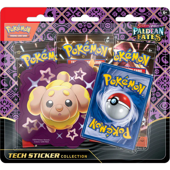 Pokemon TCG: Scarlet & Violet Paldean Fates - Tech Sticker Collection Fidough