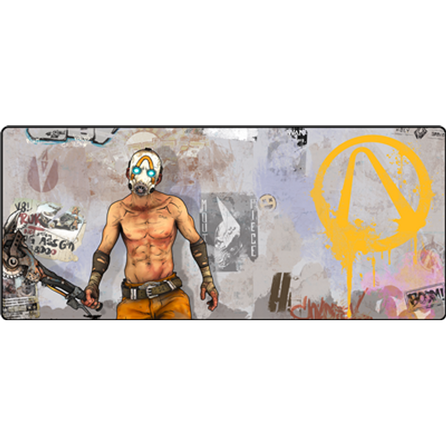 Borderlands: Psycho Graffiti Mousemat