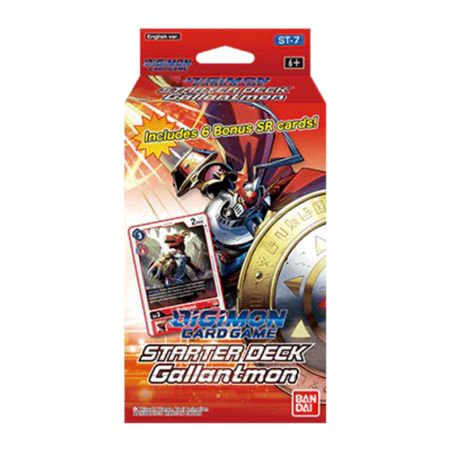 Digimon Card Game: Starter Deck Gallantmon ST-7
