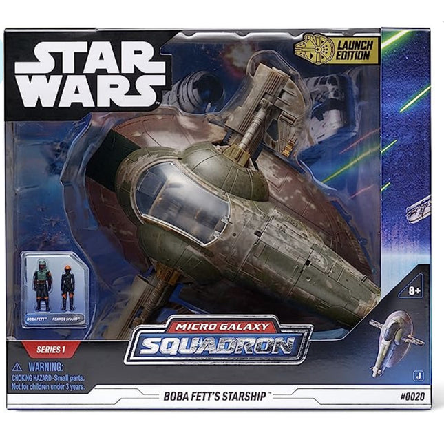 Star Wars:  Deluxe Vehicle (8" Vehicle & Figure) - Boba Fett's Ship - Series 1