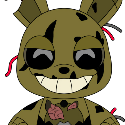 YouTooz - Five Nights at Freddys: Springtrap Shoulder Rider (6IN)