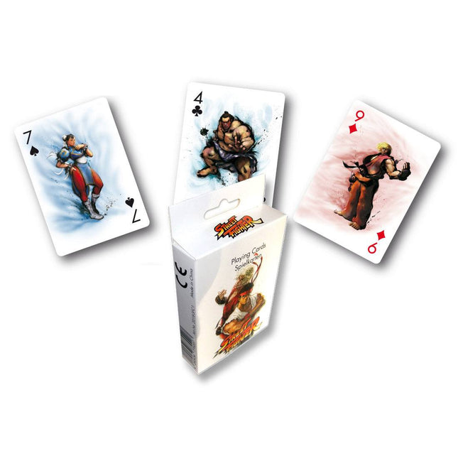 Street Fighter Playing Cards