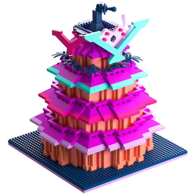 Youtooz - Hazbin Hotel: V Tower Brickset (Release Date 08/26)