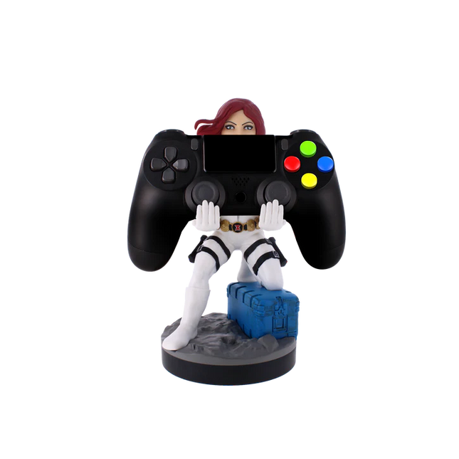 Marvel - Black Widow White Suit Cable Guy