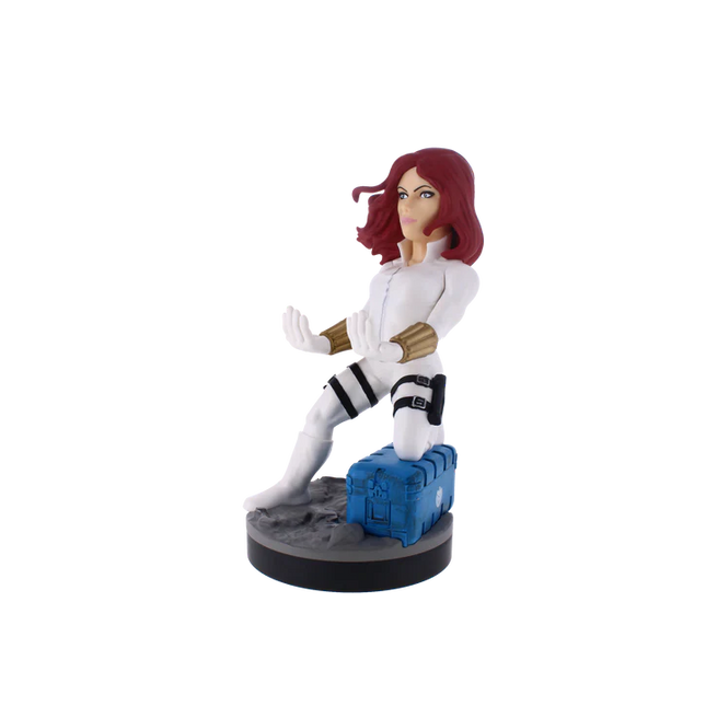 Marvel - Black Widow White Suit Cable Guy