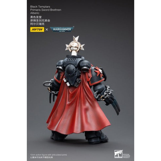 Warhammer 40K 1/18 Scale Black Templars Primaris Sword Brethren Alberic