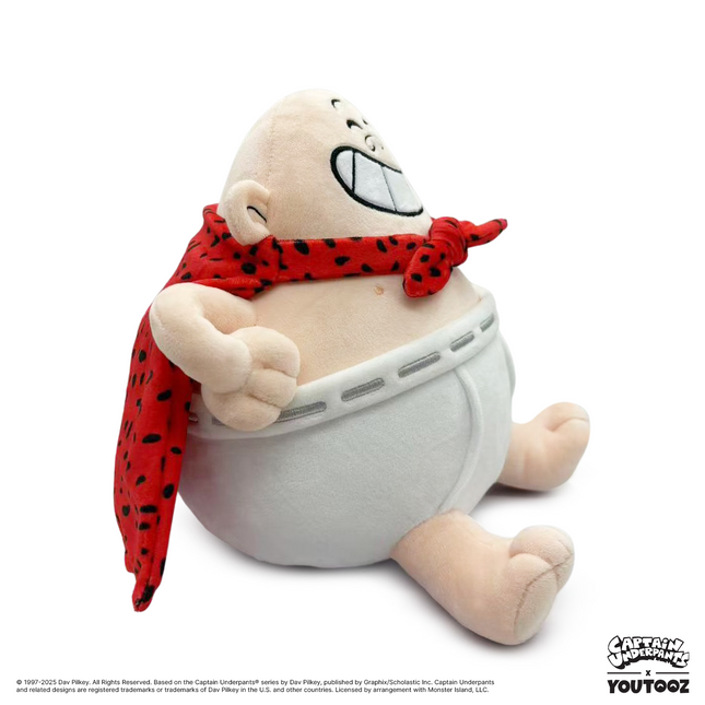 Youtooz - Captain Underpants: Captain Underpants Plush (9IN) (Release Date 11/26)