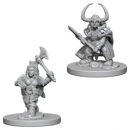 Dungeons & Dragons Nolzur's Marvelous Miniatures Female Dwarf Barbarian