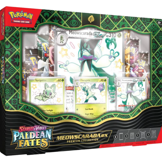 Pokemon TCG: Scarlet & Violet 4.5 Paldean Fates - Premium Collection Meowscarada