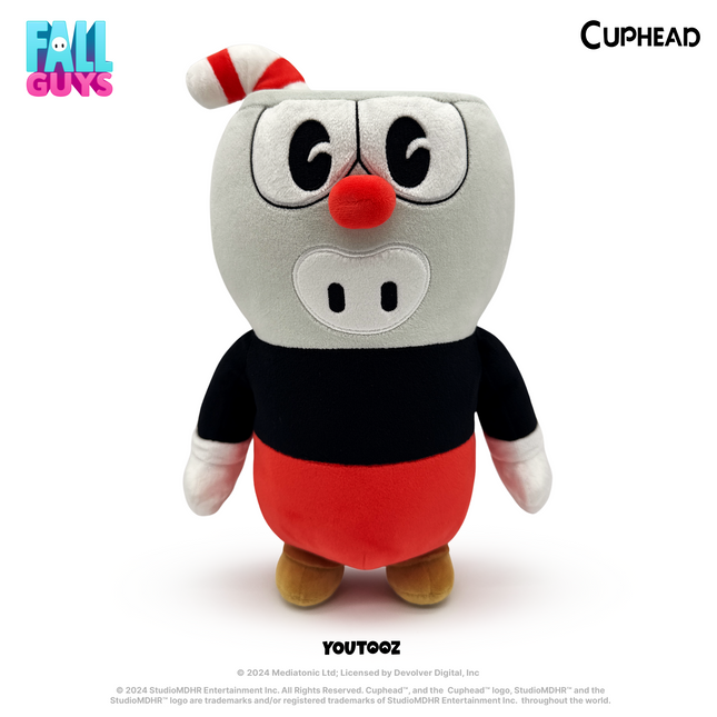 Youtooz - Cuphead x Fall Guys Cuphead Plush (9IN)