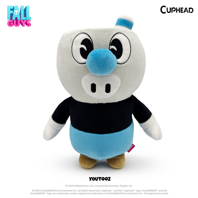 Youtooz - Cuphead x Fall Guys Mugman Plush (9IN)