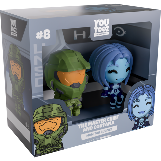 Youtooz - Halo - The Master Chief and Cortana Monitor Buddiez (Release Date 12/25)