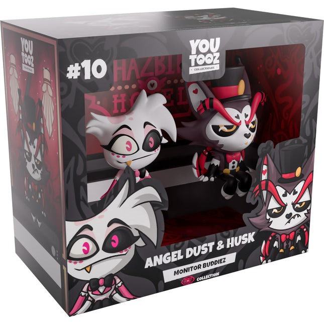 Youtooz - Hazbin Hotel: Angel Dust and Husk Monitor Buddiez (Release Date 12/25)