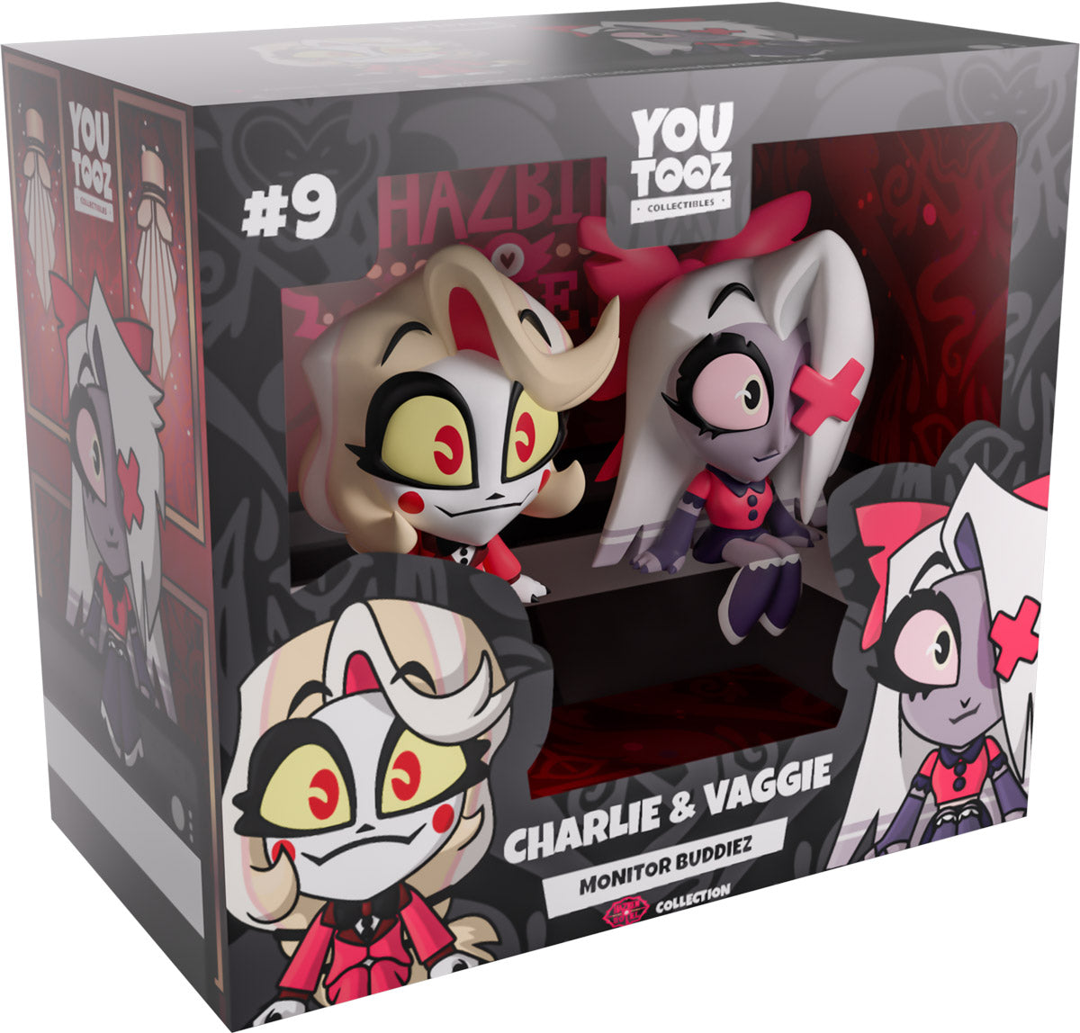 Zhongkaihua - Federa per cuscino decorativa con stampa Hazbin Hotel Anime, Charlie Morningstar e Vaggie, soffice e pelosa, quadrata, per divano, letto e casa ( 45,7 x 45,7 cm Zhongkaihua - Federa per cuscino decorativa con stampa Hazbin Hotel Anime, Charlie Morningstar e Vaggie, soffice e pelosa, quadrata, per divano, letto e casa ( 45,7 x 45,7 cm