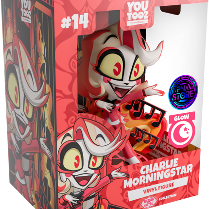 Youtooz - Hazbin Hotel: Glow in the dark Charlie Morningstar (Release Date 12/25) - UK & EU Exclusive
