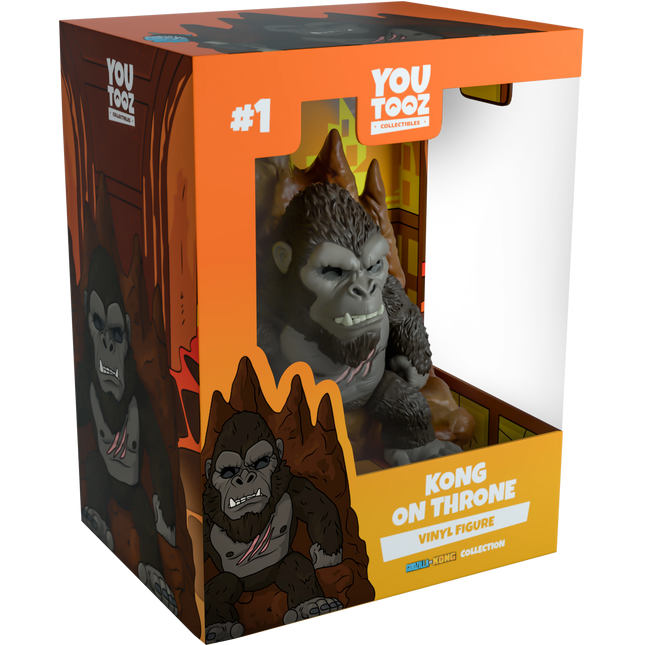 Youtooz - Godzilla - Kong On Throne