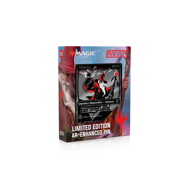 PMTG051 Magic: The Gathering - D&D Commander Legends Battle for Baldur's Gate - Limited Edition Elminster AR Pin