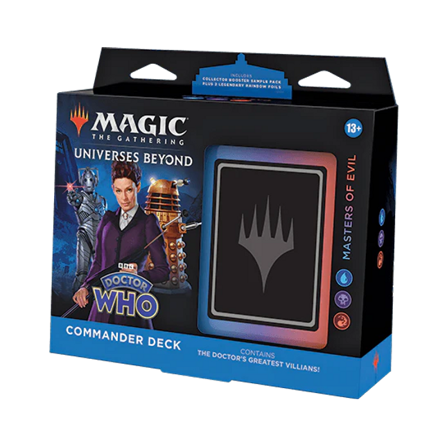 Magic The Gathering: Universes Beyond Doctor Who Commander Deck - Masters of Evil
