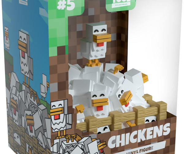 Papercraft Bendable Chicken Minecraft W Birthday Part Vrogueco