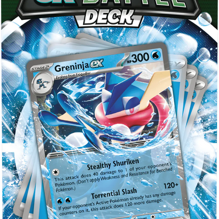 Pokemon TCG: Scarlet & Violet - Greninja EX Battle Deck