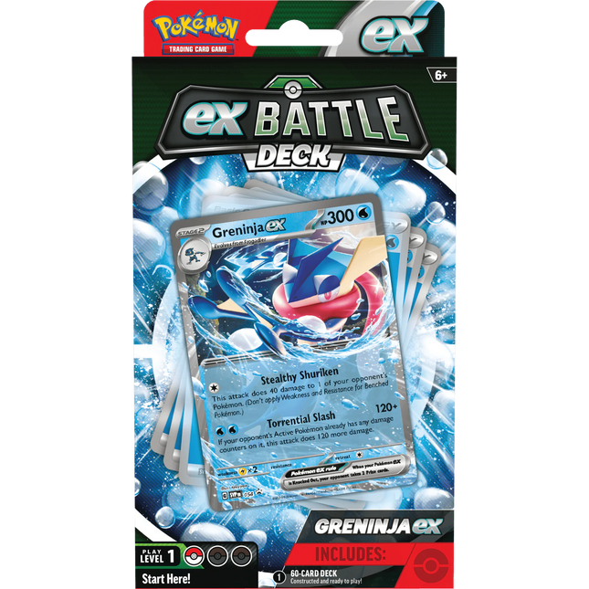 Pokemon TCG: Scarlet & Violet - Greninja EX Battle Deck