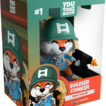 Youtooz - Conkers Bad Fur Day - Soldier Conker