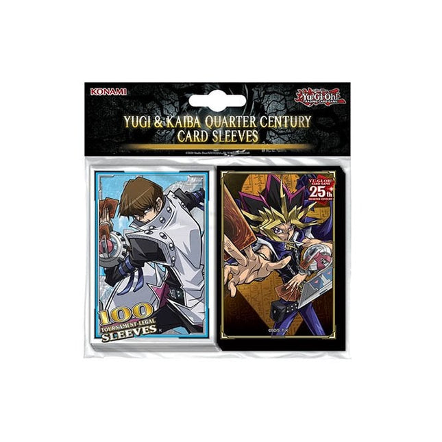 Yu-Gi-Oh! Yugi and Kaiba Quarter Century Sleeves 100pk PNA Store Yu-Gi-Oh! Yugi and Kaiba Quarter Century Sleeves 100pk PNA Store