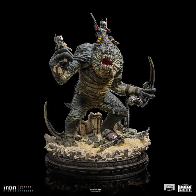 Star Wars Demi Scale 1/20 Figure BOBA FETT & RANCOR
