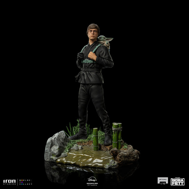 Book of Boba Fett: Luke Skywalker and Grogu Training 1/10 Scale Figure