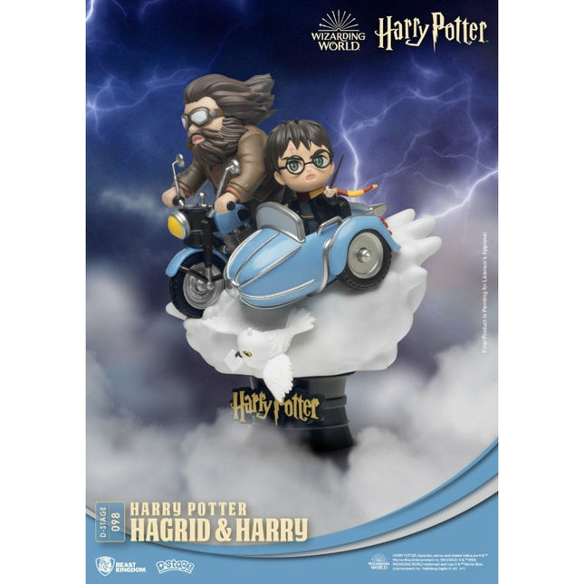 Beast Kingdom - DS-098 Harry Potter-Hagrid and Harry