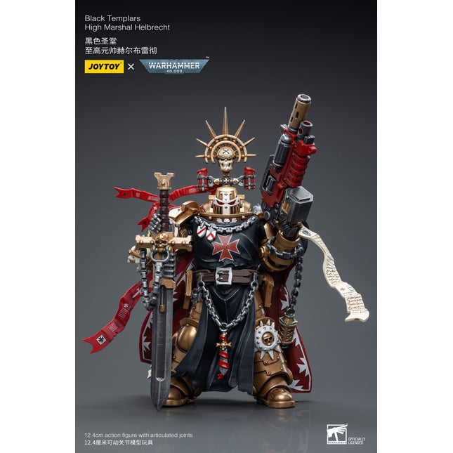 Warhammer 40K 1/18 Scale Black Templars High Marshal Helbrecht