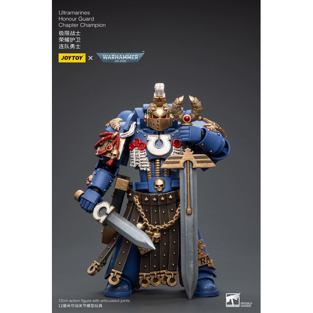 Warhammer 40K 1/18 Scale Ultramarines Honour Guard Chapter Champion