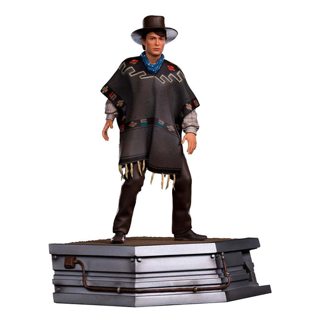 Back to the Future Part III 1/10 Scale Figure Marty Mc Fly