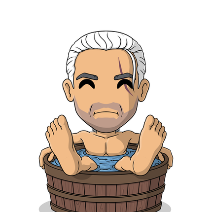 The Witcher: Bathtub Geralt
