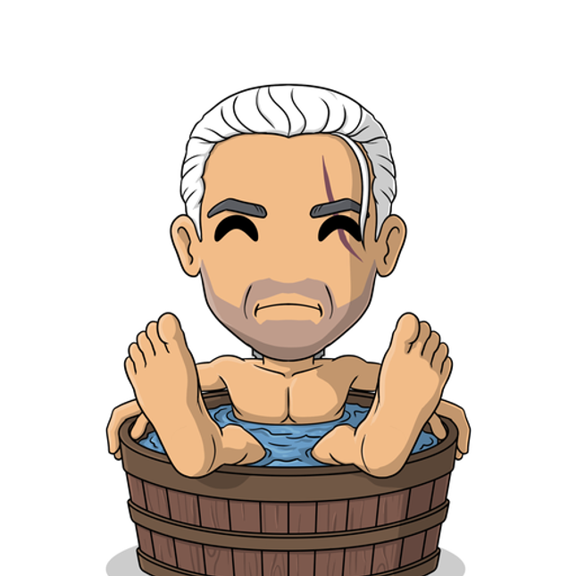 Youtooz - The Witcher: Bathtub Geralt