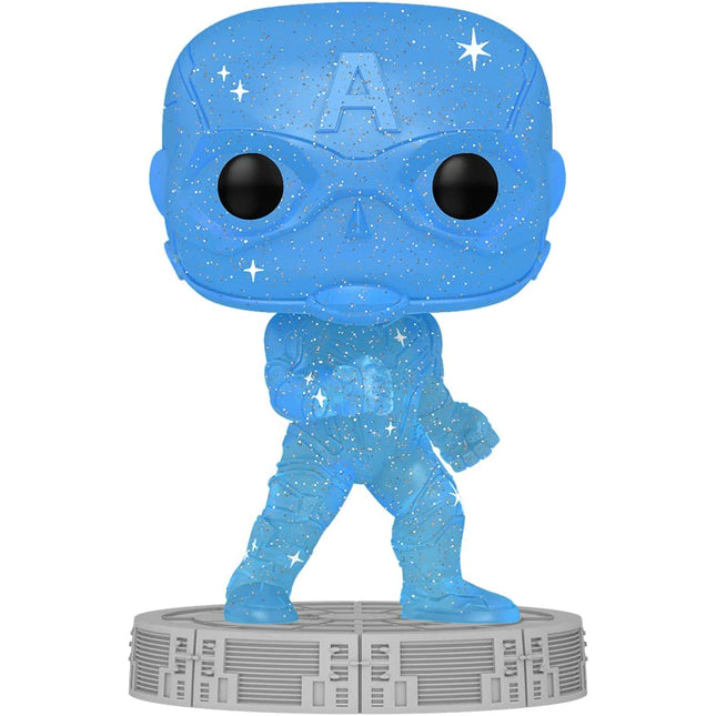 Funko 57614 POP! - Artist Series: Infinity Saga Captain America (BU)