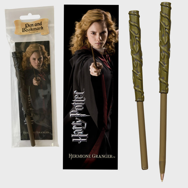 Harry Potter - Hermione Wand Pen and Bookmark