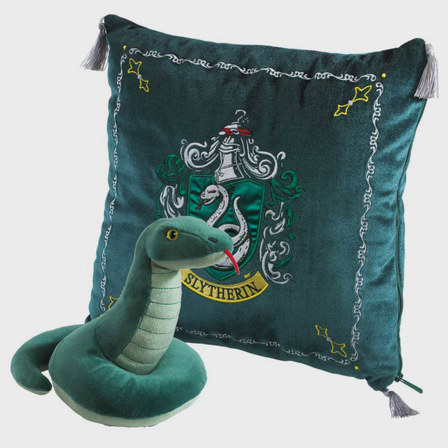 Harry Potter - Slytherin House Mascot Plush and Cushion