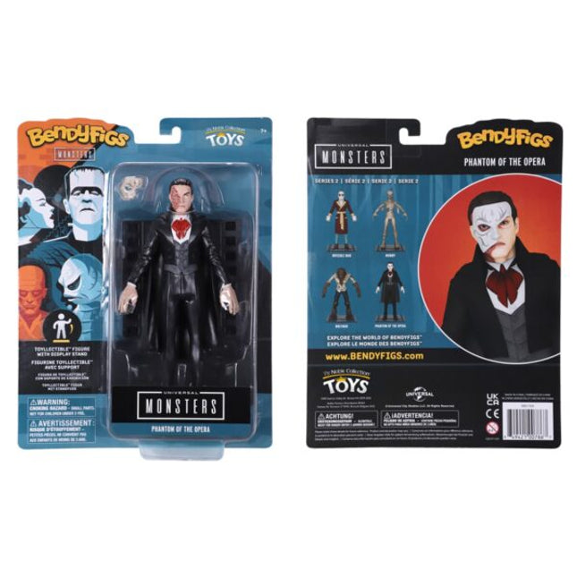 Universal Monsters - The Phantom Of The Opera Bendyfigs Figure