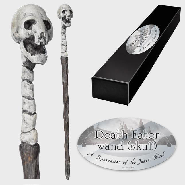 Harry Potter - Death Eater Character Wand – Skull