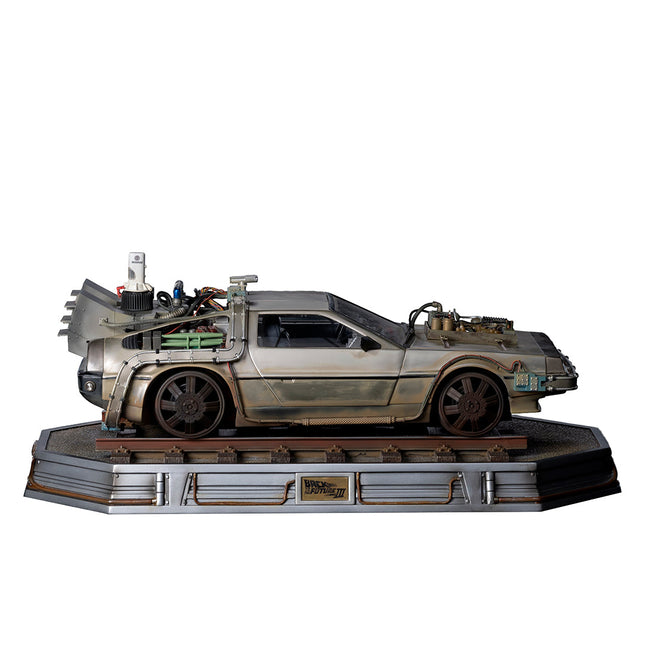 Back to the Future Part III 1/10 Art Scale Figure Delorean III