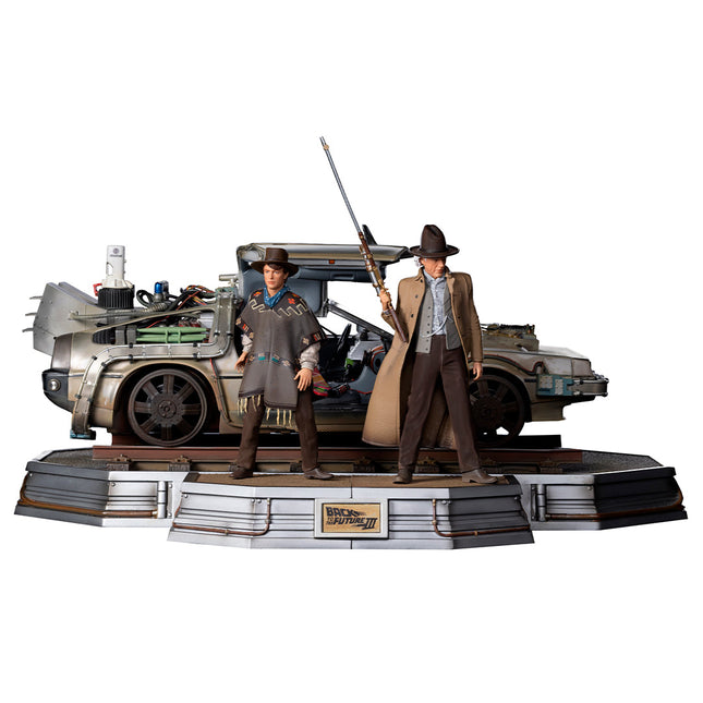 Back to the Future Part III 1/10 Art Scale Figure Full Set