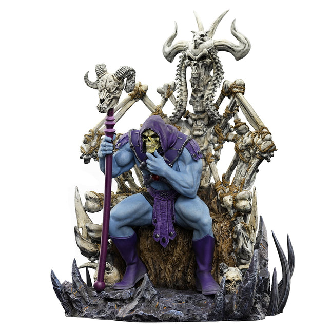 SKELETOR ON THRONE DELUXE - MASTERS OF THE UNIVERSE 1/10 Scale Figure