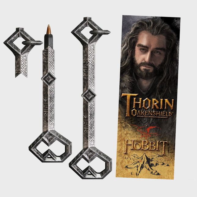 The Hobbit - Thorin Key Pen And Lenticular Bookmark