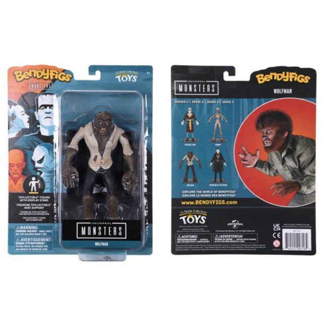 Universal Monsters - Wolfman Bendyfigs Figure