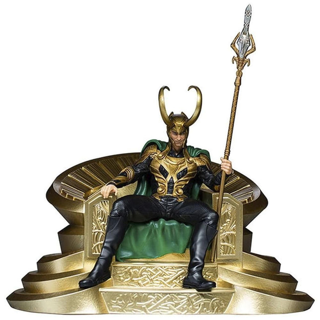 LOKI ON THRONE DELUXE (CCXP 2021) ART SCALE 1/10 Figure - INFINITY SAGA MARVEL